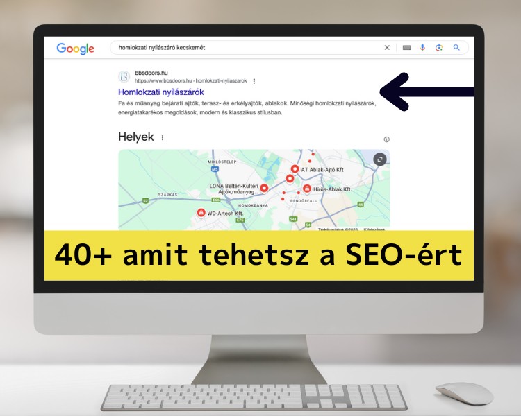 40+ dolog, amit tehetsz a webshop seoért